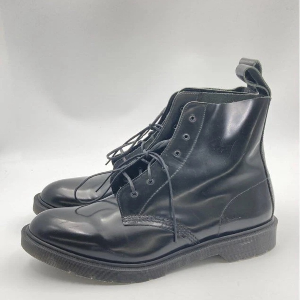 Dr. Martens Men’s 12 Shiny Black Men's Boots